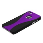 Protector Iphone 5 Black Stripe Purple (17001943) by www.tiendakimerex.com